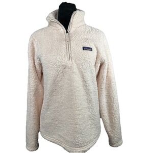 Patagonia Los Gatos Quarter Zip Pullover Fleece‎ Sweatshirt Women's Size Medium